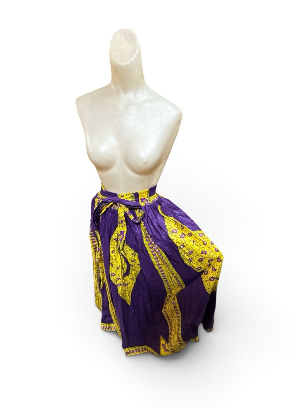 Vintage 90s Y2K Touch Me Convertible Maxi Skirt Strapless Dress XL